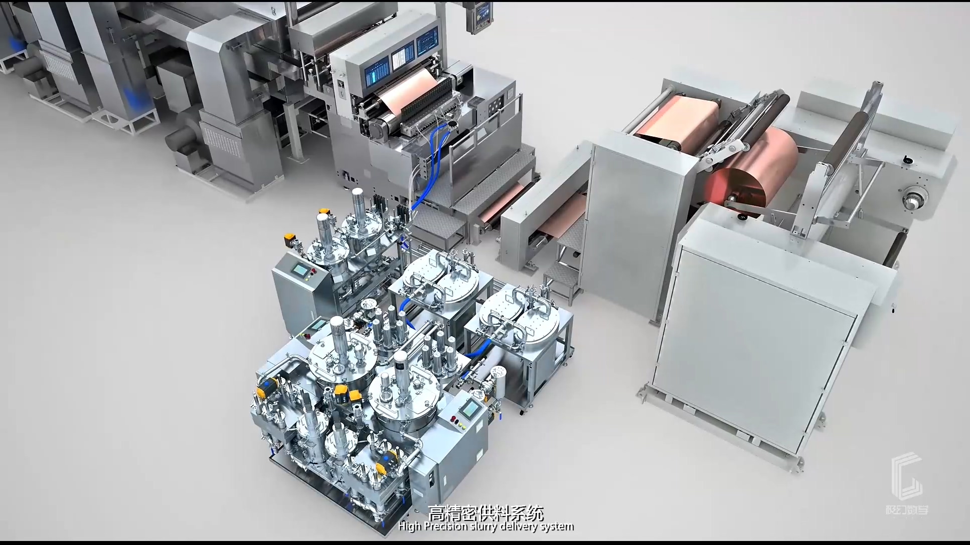 工业产线自动化动画制作-高精密...