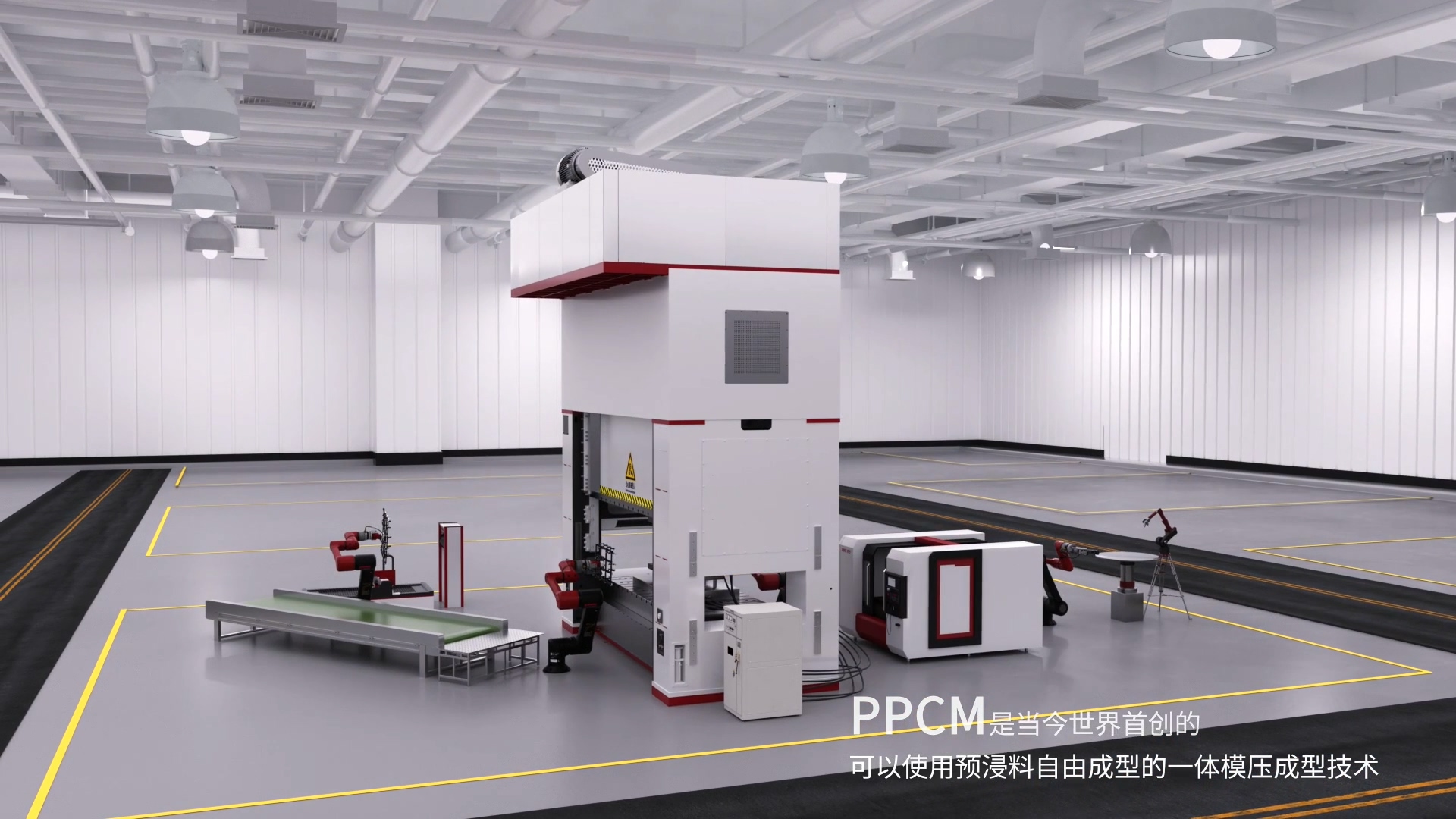 工业设备器械流程动画-工业动画...