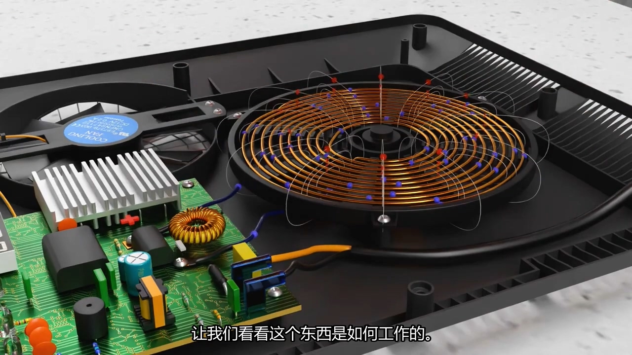 感应加热器工作原理动画视频演绎